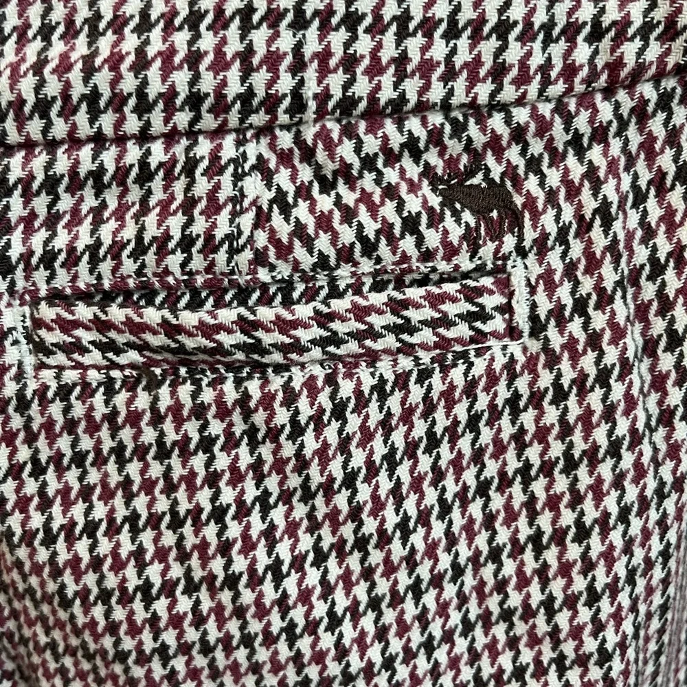 Abercrombie and Fitch Houndstooth Bermuda Shorts Cotton Walking Womens 00